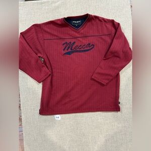 Mecca Men's Red Long Sleeve Shirt